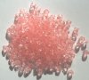 200 6mm Acrylic Faceted Bicone Rose